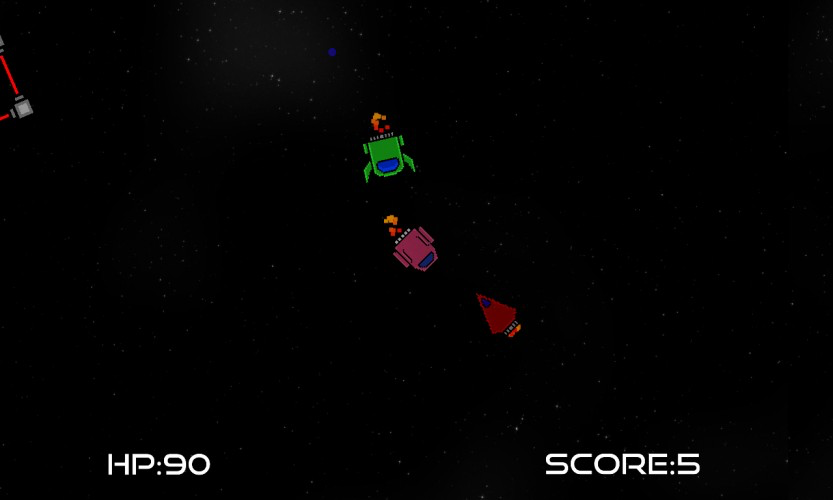 An Unconventional Space Battle?