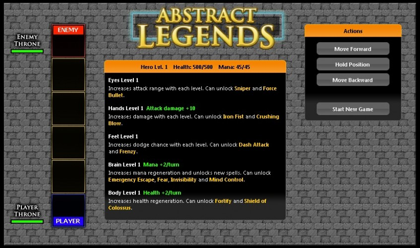 Abstract Legends