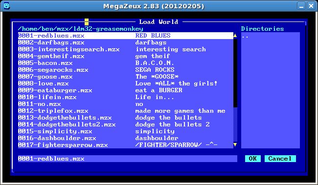 Megazeux 19 + Sega Master System 1