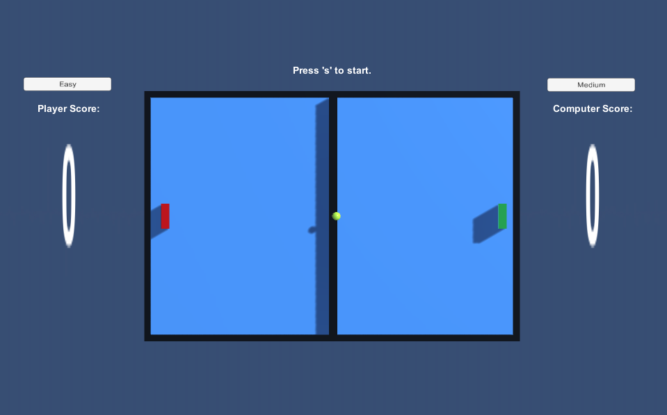 Tennis Pong