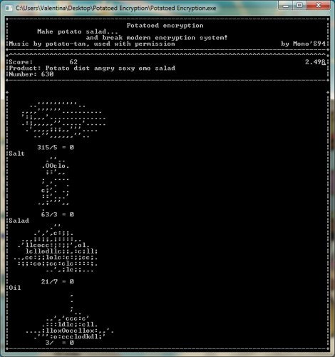 Potatoed Encryption
