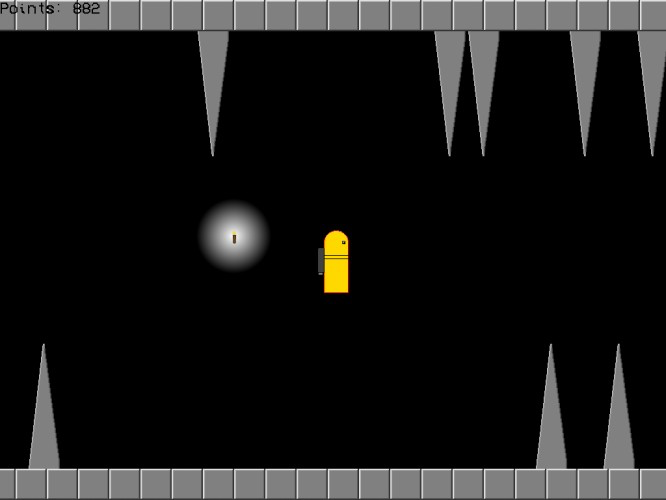 Don't fly in the Mine!