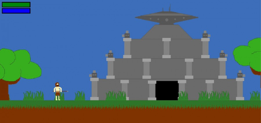 Caveman Joe and the Ancient Temple