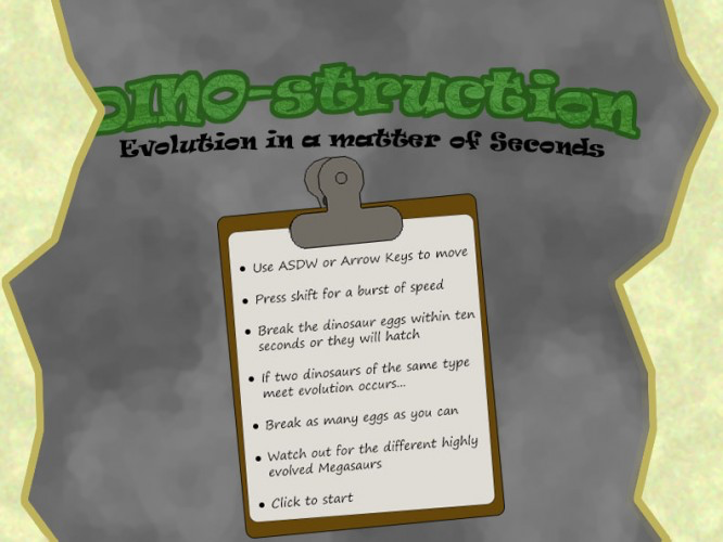 DINOstruction - Evolution in a matter of seconds