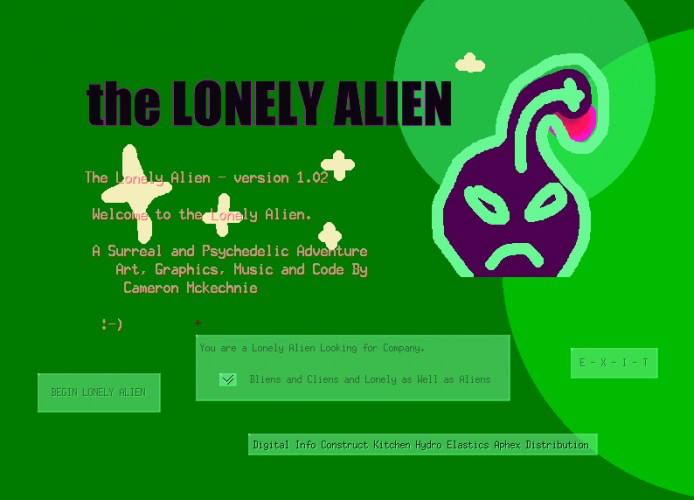 The Lonely Alien
