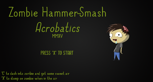 Zombie Hammer-Smash Acrobatics