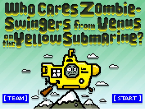 Who cares zombie-swingers from Venus on the Yellow Submarine?