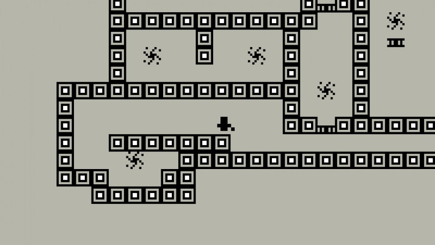 History of the black pixels