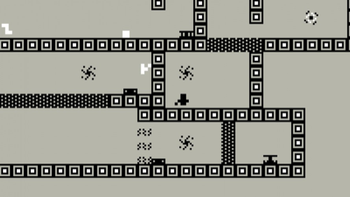History of the black pixels