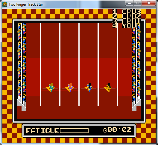 TWO FINGER TRACK STAR