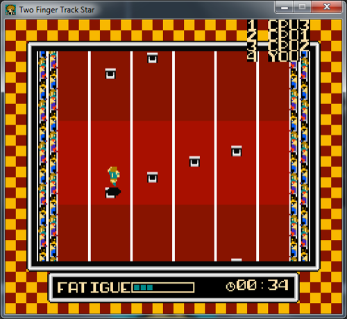 TWO FINGER TRACK STAR