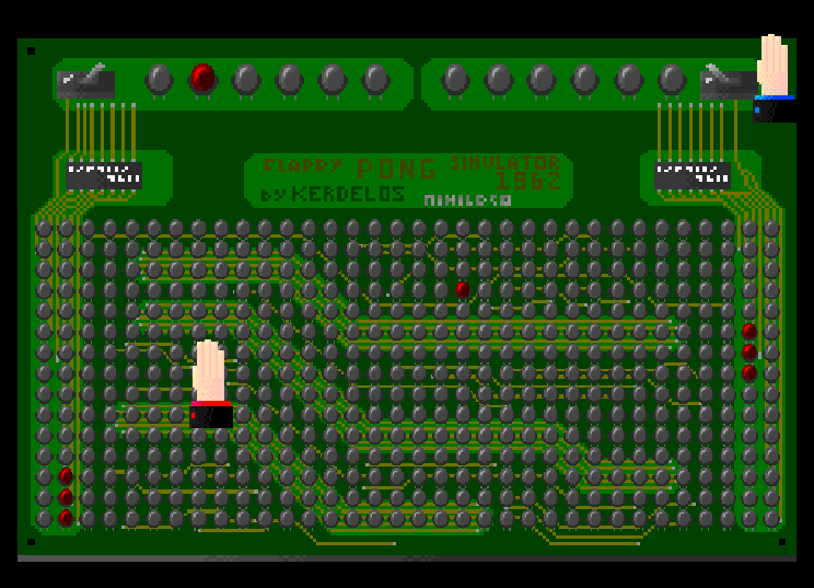 Flappy Pong Simulator 1962