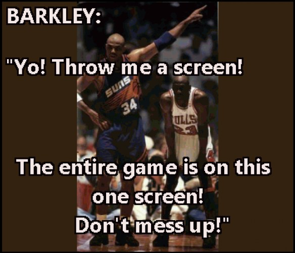 BARKLEY: SHUT UP AND SCREEN