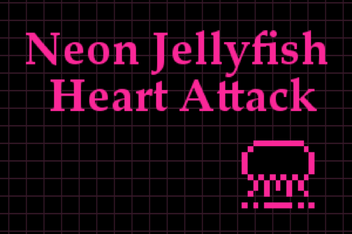 Neon Jellyfish Heart Attack