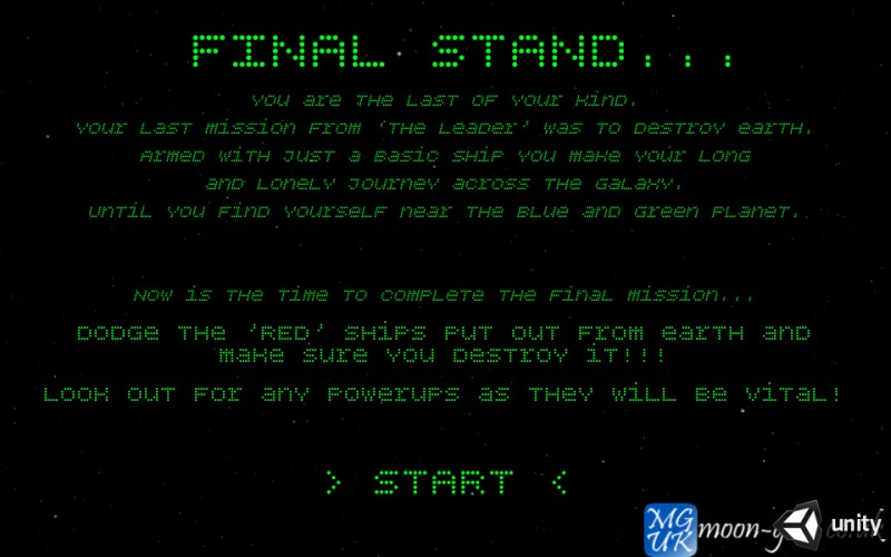 Final Stand...