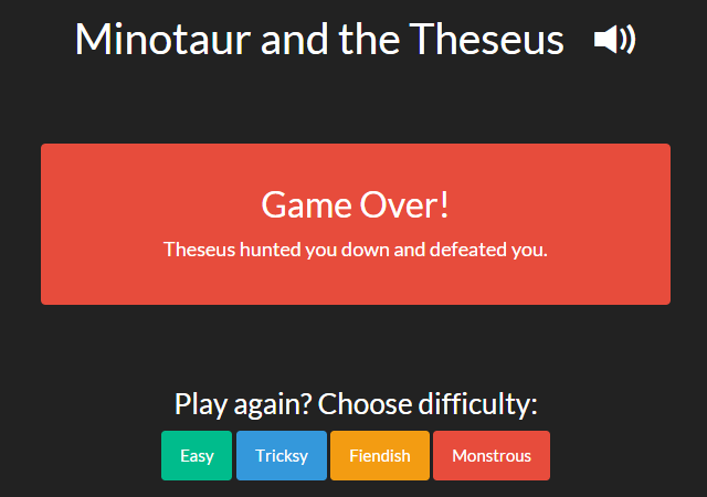 Minotaur and the Theseus