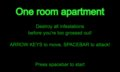 One room apartment