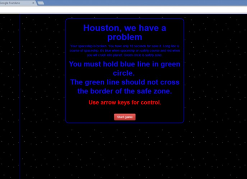 Houston, we have a problem