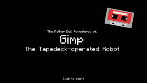 GIMP the Tapedeck-Operated Robot