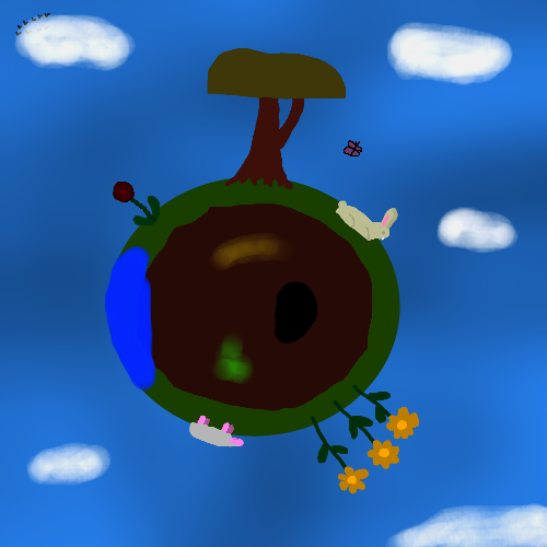 Tiny planet
