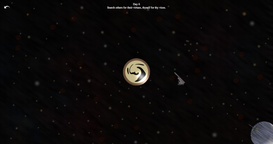 The Maya's Advent - a Space Shooter Calendar