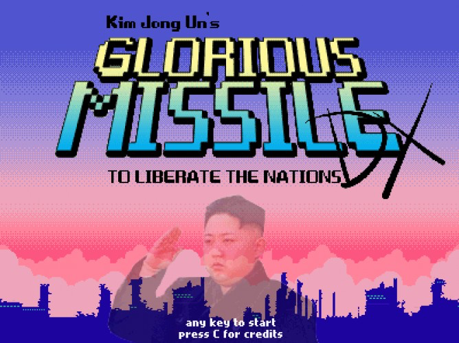 Kim Jong-un's Glorious Missile to Liberate the Nations DX