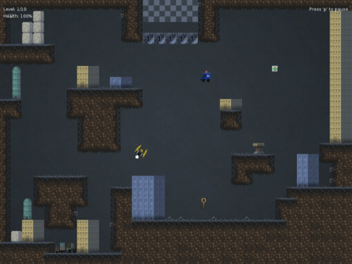 Dystopian Future Underground City