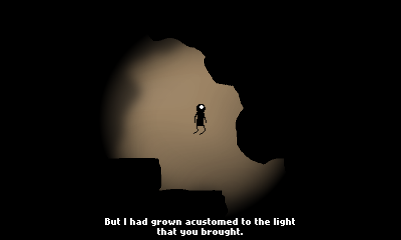 A Blind Man in the Darkness
