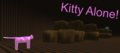 Kitty Alone!
