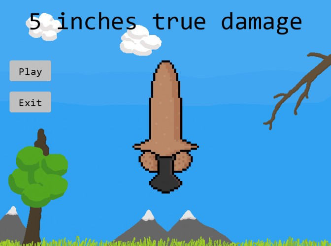 5 inches true damage