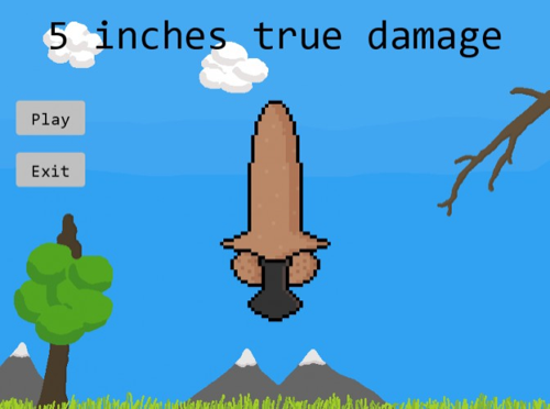 5 inches true damage