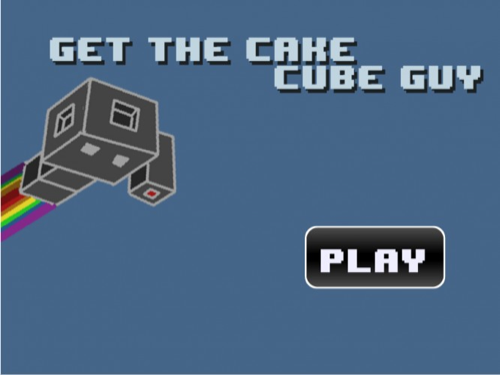 Get the cake Cube Guy