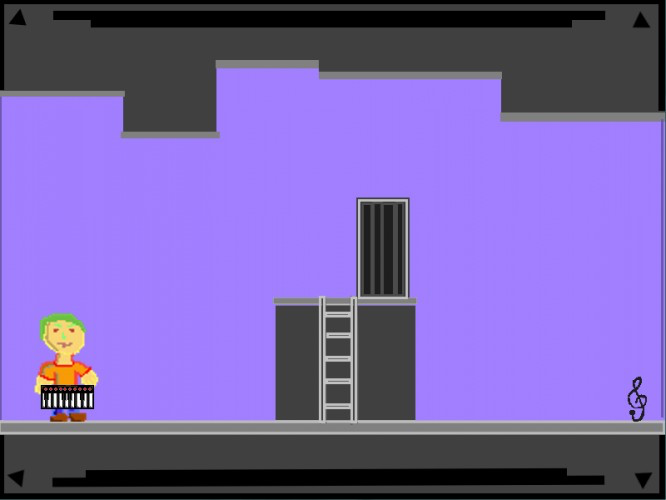 Piano Man Adventure Game