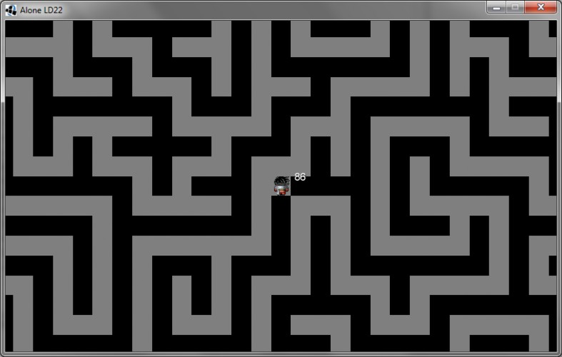 Alone, in a Maze