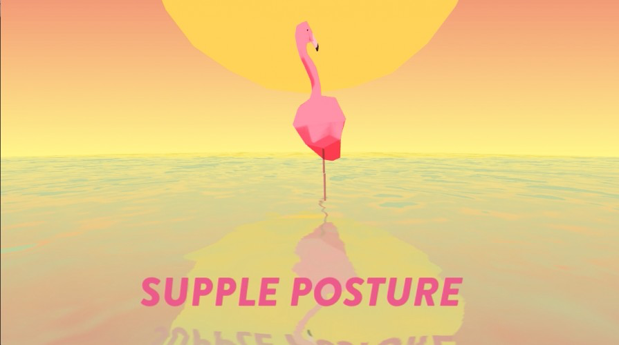 Elegant Flamingo