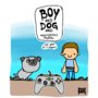 Boy and Dog and Mysterious portal