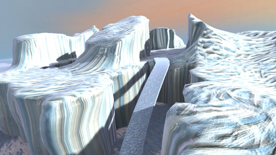 The space below