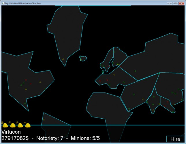 My Little World Domination Simulator