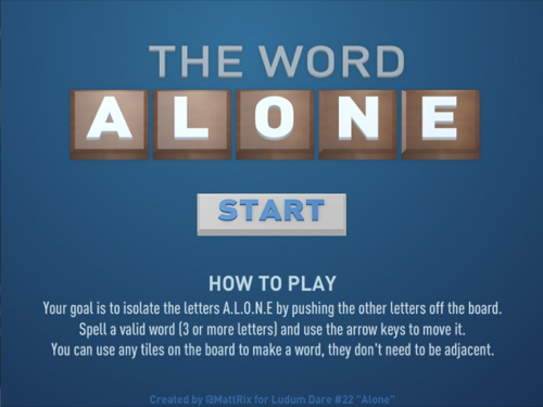 The Word Alone