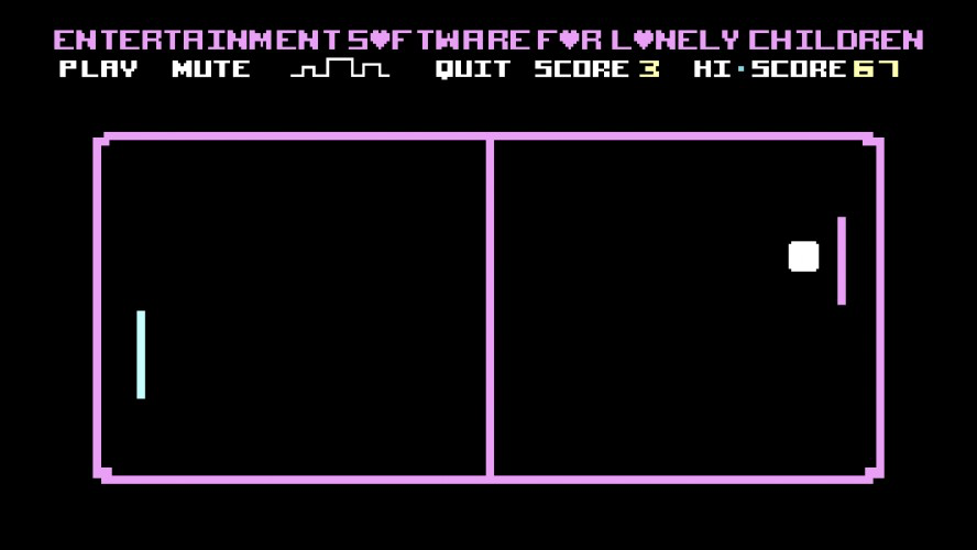 Entertainment Software for Lonely Children