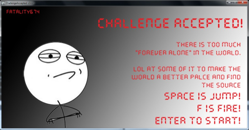 Challenge Accepted!