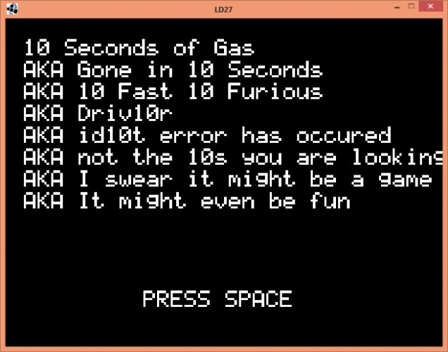 10 Seconds of Gas
