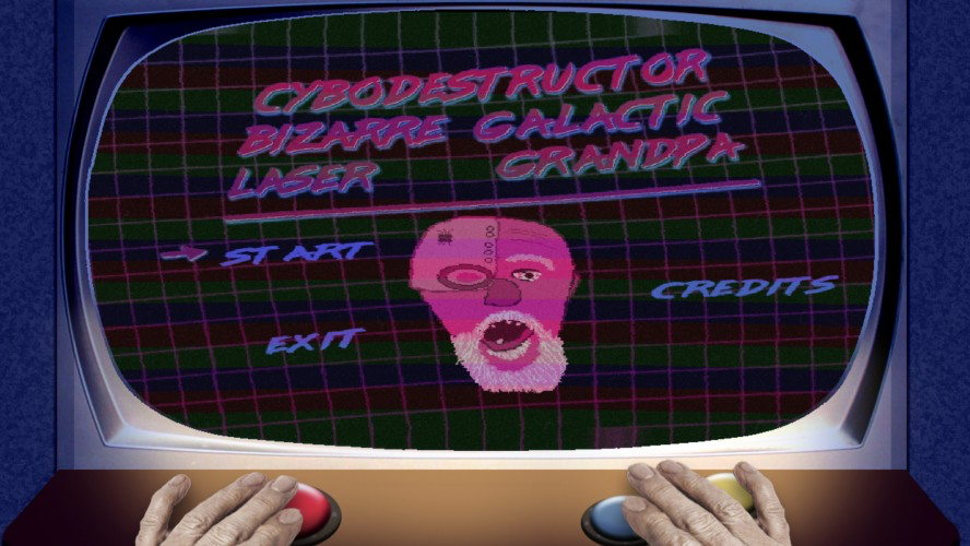 Cybodestructor Bizarre Galactic Laser Grandpa