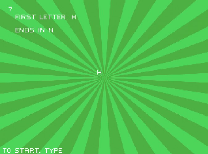 10 Second Hangman