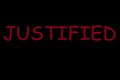 Justified