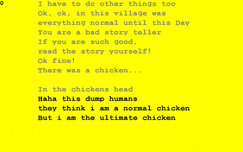 The dumb Chicken