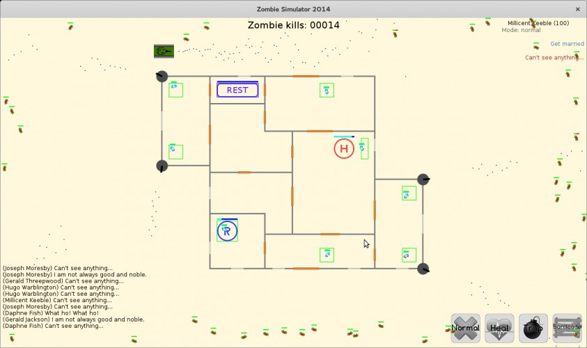 Zombie Simulator 2014