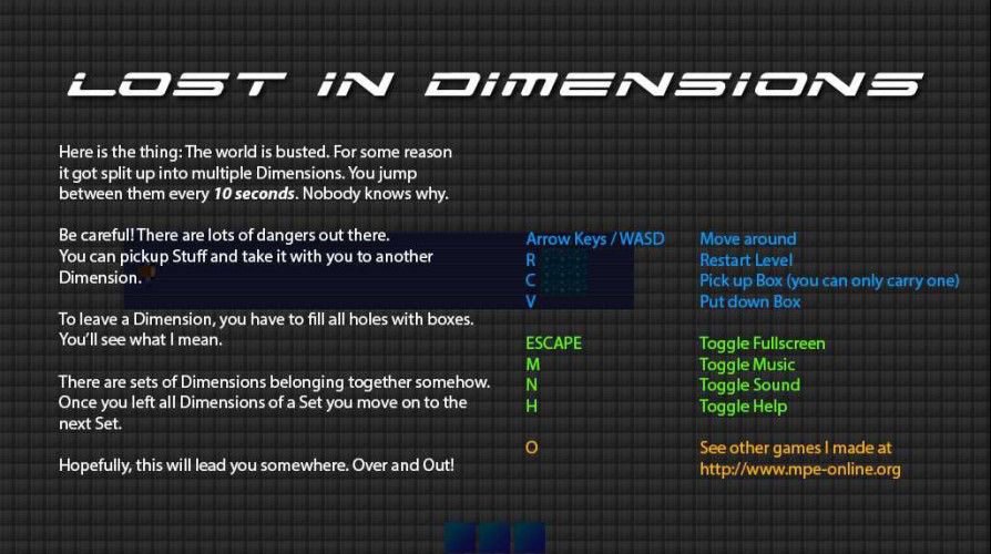 Lost in Dimensions