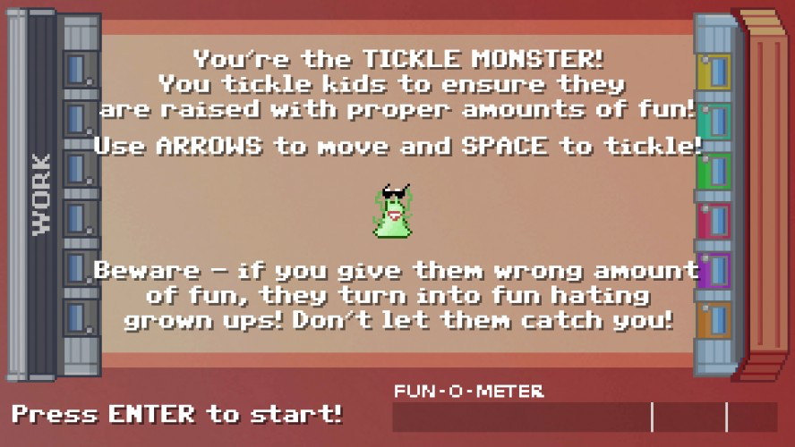 Tickle Monster vs Suits
