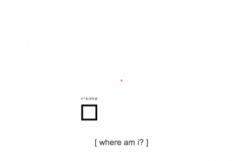 Wandering in the void